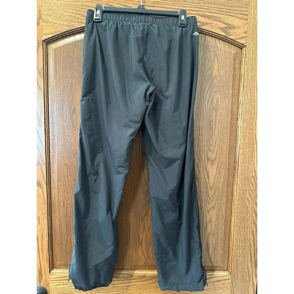 Nike The Athletic‎ Dept. Track Pants Black Zipper Ankle Pockets Mens Small
